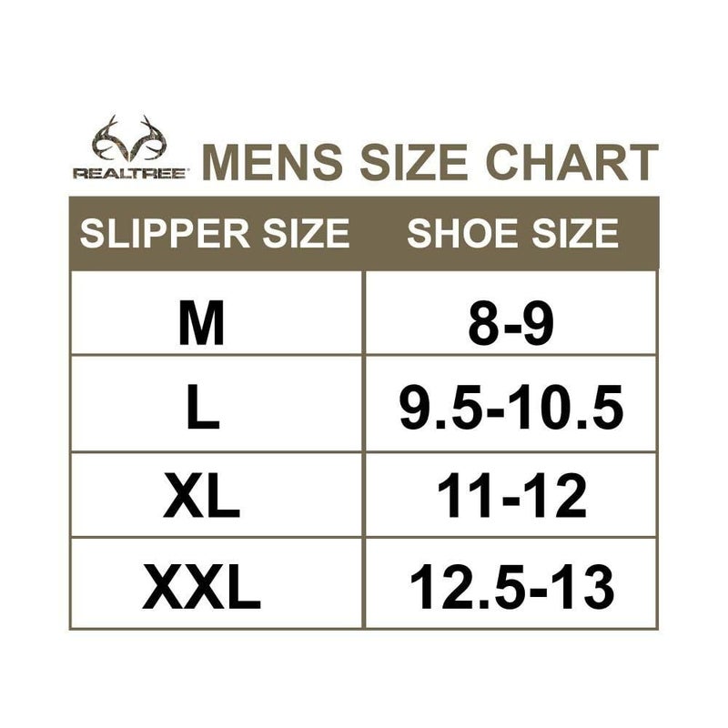 Realtree Men's Memory Foam Camo Moccasin House Slipper Indoor/Outdoor, Camo, Medium - Image 2